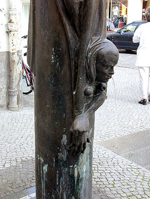 Eulenspiegelbrunnen, Bernburg - Bildhauer Wolfgang Dreysse