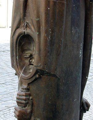 Eulenspiegelbrunnen, Bernburg - Bildhauer Wolfgang Dreysse