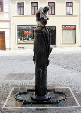 Eulenspiegelbrunnen, Bernburg - Bildhauer Wolfgang Dreysse